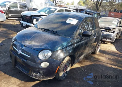 2015 Fiat 500 Sport from USA, damaged, VIN 3C3CFFBR5FT625567